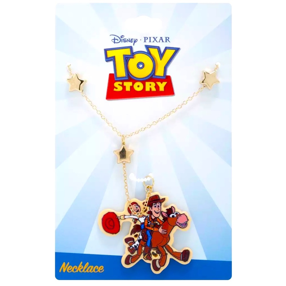 Disney Pixar Toy Story Trio Star Lariat Necklace